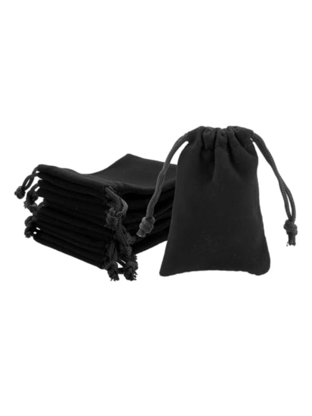 Velvet Drawstring Jewelry Pouches Mini Gift Bags 20 Pack 2x2.8 Inch